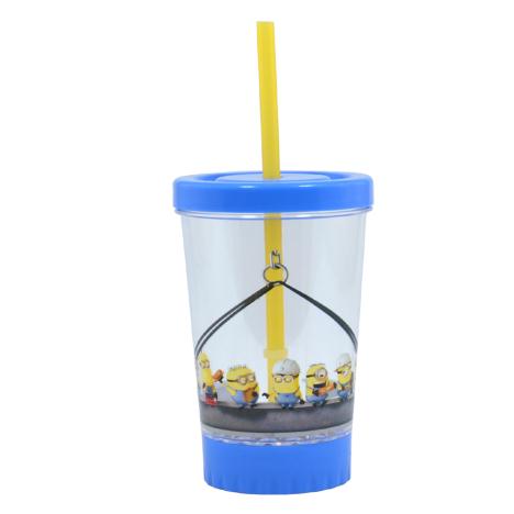 Minions Light Up Fun Sip LED Tumbler Cup With Straw £7.99